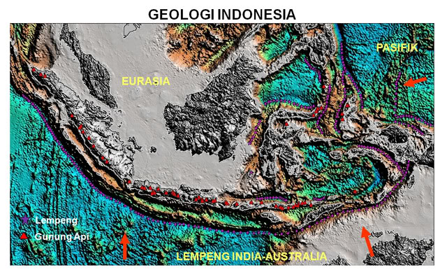 Letak Geologis Indonesia serta Dampaknya terhadap Keadaan Nusantara