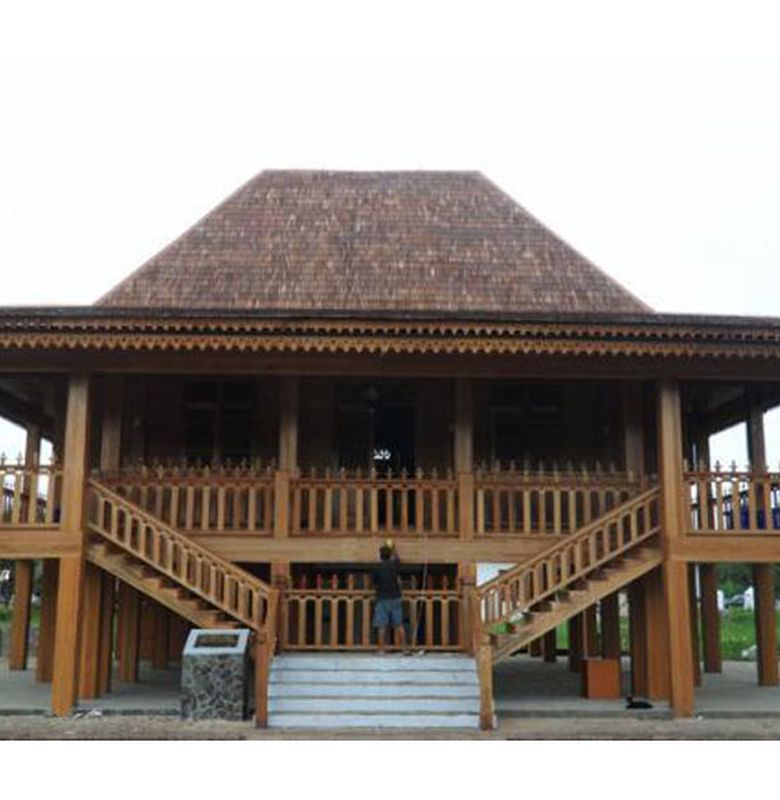 rumah adat sumatra selatan
