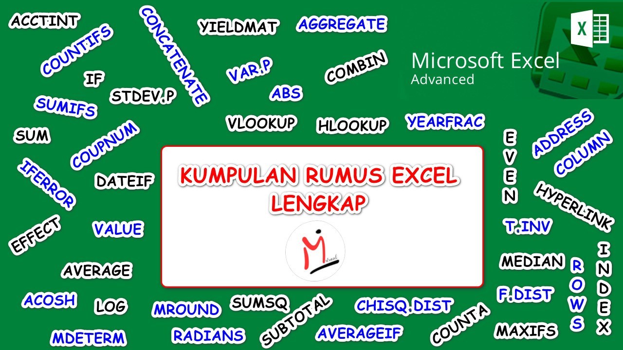 Kumpulan Rumus Excel Terlengkap Yang Sering Digunakan