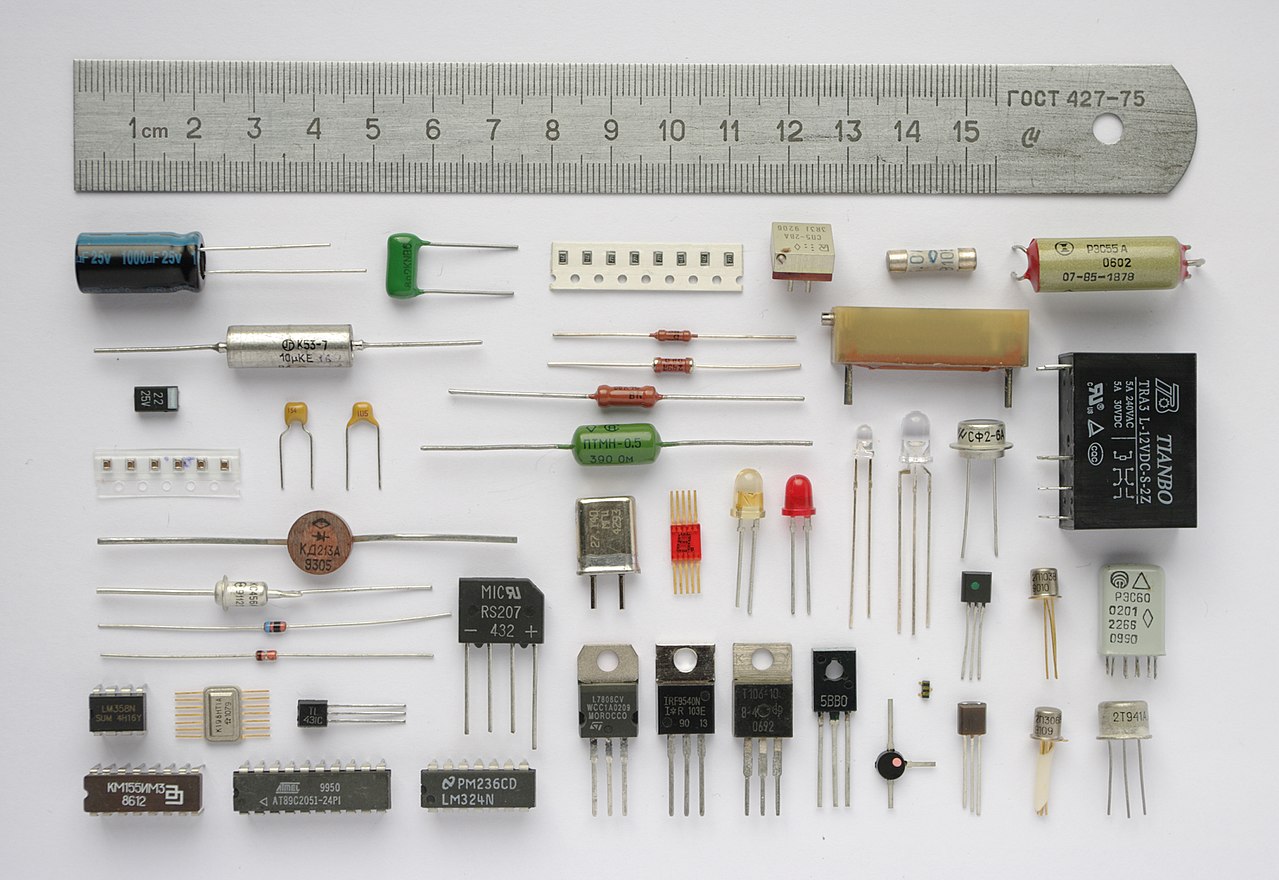 √ Mengenal Komponen Elektronika Dasar: Kapasitor, Resistor, Induktor, Dll